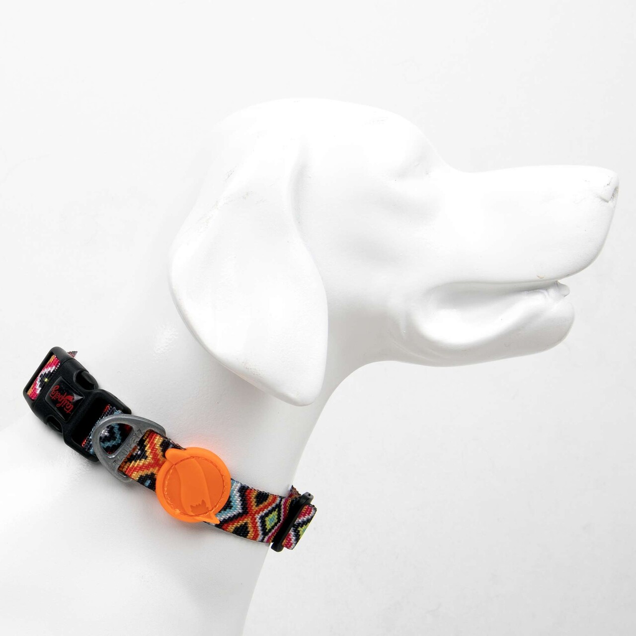 Zgarda pentru câini, Paws &amp; Whiskers, Ethnic, Poliester, Multicolor - imagine 4